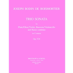 Boismortier, JB: Sonata in g, op. 37/4