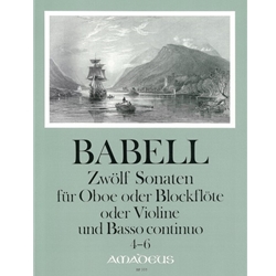 Babell: 12 Sonatas, nos. 4-6