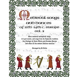 Cofrin, ed: Medieval Songs and Dances of 11th-14th c. Europe, vol. 2
