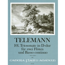 Telemann, GP: Trio sonata in D Major (TWV 42:D16)