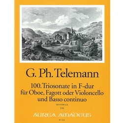Telemann, GP: 100. Triosonata in F Major (TWV:F16)