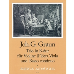 Graun, JG: Trio Sonata in B-flat Major