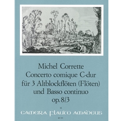 Corrette, Michel: Concerto comique in C Major, op. 8/3 ("Margoton")