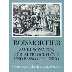 Boismortier, Joseph Bodin de: 2 Sonatas (C Major & G Major), op. 27