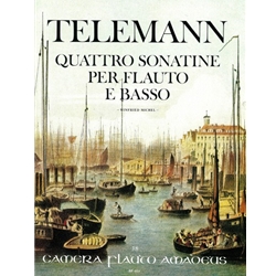 Telemann, GP: 4 New Sonatinas