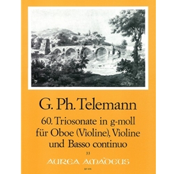 Telemann, GP: Trio Sonata 60 in g minor (TWV 42:g10)