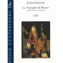 Johan Schenck : Le Nymphe di Rheno I-IV