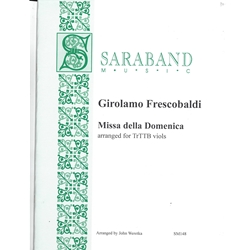 Frescobaldi, Girolamo: Three pieces arranged for viols