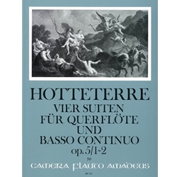 Hotteterre, JM 4 Suites, op. 5/1 & 2 (Deuxieme Livre de Pieces, 1715)
