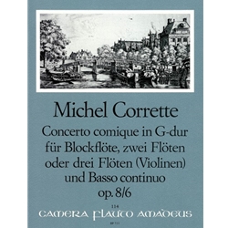 Corrette, Michel: Concerto comique in G, op. 8/6 ("Le Plaisir des Dames")