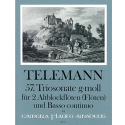 Telemann, GP Trio Sonata 57 in g minor (TWV 42:e8)