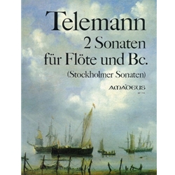 Telemann, GP: 2 Sonatas ("Stockholm" Sonatas) TWV 41:a8, 19