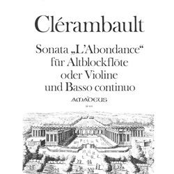 Clerambault: Sonata "L’Abondance"