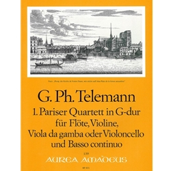 Telemann, GP: Concerto ("Paris" Quartet no. 1) in G Major (TWV 43:G1)