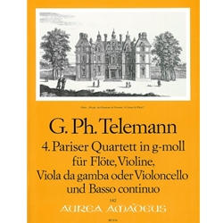 Telemann, GP Sonata ("Paris" Quartet no. 4) in g minor (TWV 43:g1)