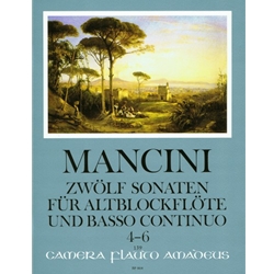 Mancini, F: 12 Sonatas (4-6)