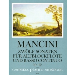 Mancini, F 12 Sonatas (10-12)