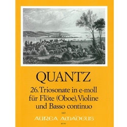 Quantz Trio Sonata in e minor (QV2:21)