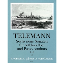 Telemann, GP: 6 New Sonatinas, v. 1 TWV 41:e11, G11, e10