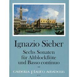 Sieber 6 Sonatas (Venice, c.1750)