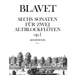 Blavet 6 Sonatas, op. 1