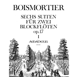 Boismortier, JB de: 6 Sonatas, op. 17, Vol. 1
