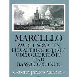 Marcello, B 12 Sonatas, op. 2/4-6