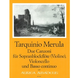 Merula, Tarquinio: 2 Canzonas