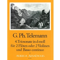 Telemann, GP: Trio Sonata 4 in d minor (TWV 42:d2)