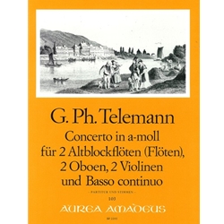 Telemann, GP: Concerto a 7 in a minor (TWV 44:42)