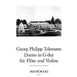 Telemann, GP: Duetto in G Major (Der getreue Musikmeister)