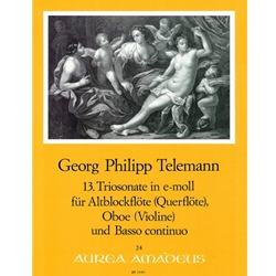 Telemann, GP Trio Sonata 13 in e minor (TWV42:e6)