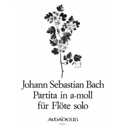 Bach, JS: Partita in a minor, BWV1013 (with facsimile)