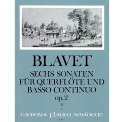 Blavet 6 Sonatas, op. 2 (Vol. 4, Nos. 4-6)