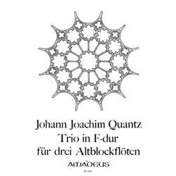 Quantz: Trio in F Major for three alto recorders (QV 3:3.2)