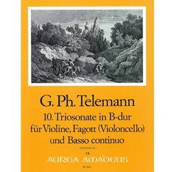 Telemann, GP: Trio Sonata 10 in B-flat Major (TWV42:B5)