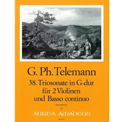 Telemann, GP: Trio Sonata 38 in G Major