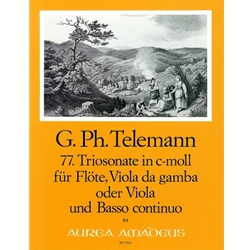 Telemann, GP: Trio Sonata 77 in c minor (TWV42:c6)