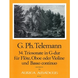 Telemann, GP Trio Sonata 34 in G Major (TWV42:G12)