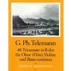 Telemann, GP: Trio Sonata 48 in B-flat Major (TWV42:B1)