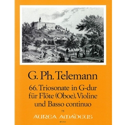 Telemann, GP: Trio Sonata 66 in G Major (TWV42:G13)