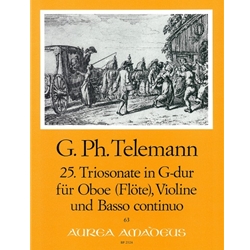 Telemann, GP: Trio Sonata 25 in G Majoir (TWV42:G8)