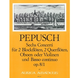 Pepusch: 6 Concerti, op. 8/1 in B-flat