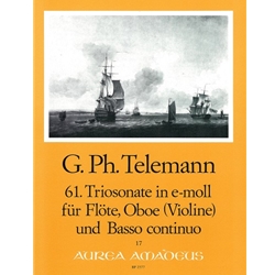 Telemann, GP: Trio Sonata 61 in e minor (TWV42:e9)
