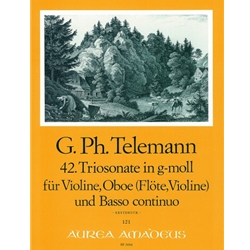 Telemann, GP: Trio Sonata 42 in g minor (TWV 42:g12)