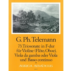 Telemann, GP: Trio Sonata 73 in F Major (TWV42:F10)