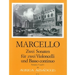 Marcello, B 2 Sonatas, op. 2/5 & 6