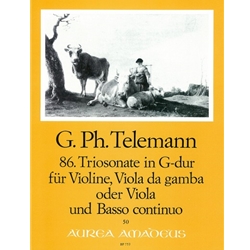 Telemann, GP: Trio Sonata 86 in G Major (TWV42:G10)