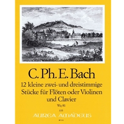 Bach, CPE: 12 little pieces (Wq81)
