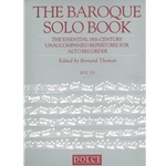 Thomas: Baroque Solo Book (essential unaccompanied 18th-c. repertoire; 121 pp)